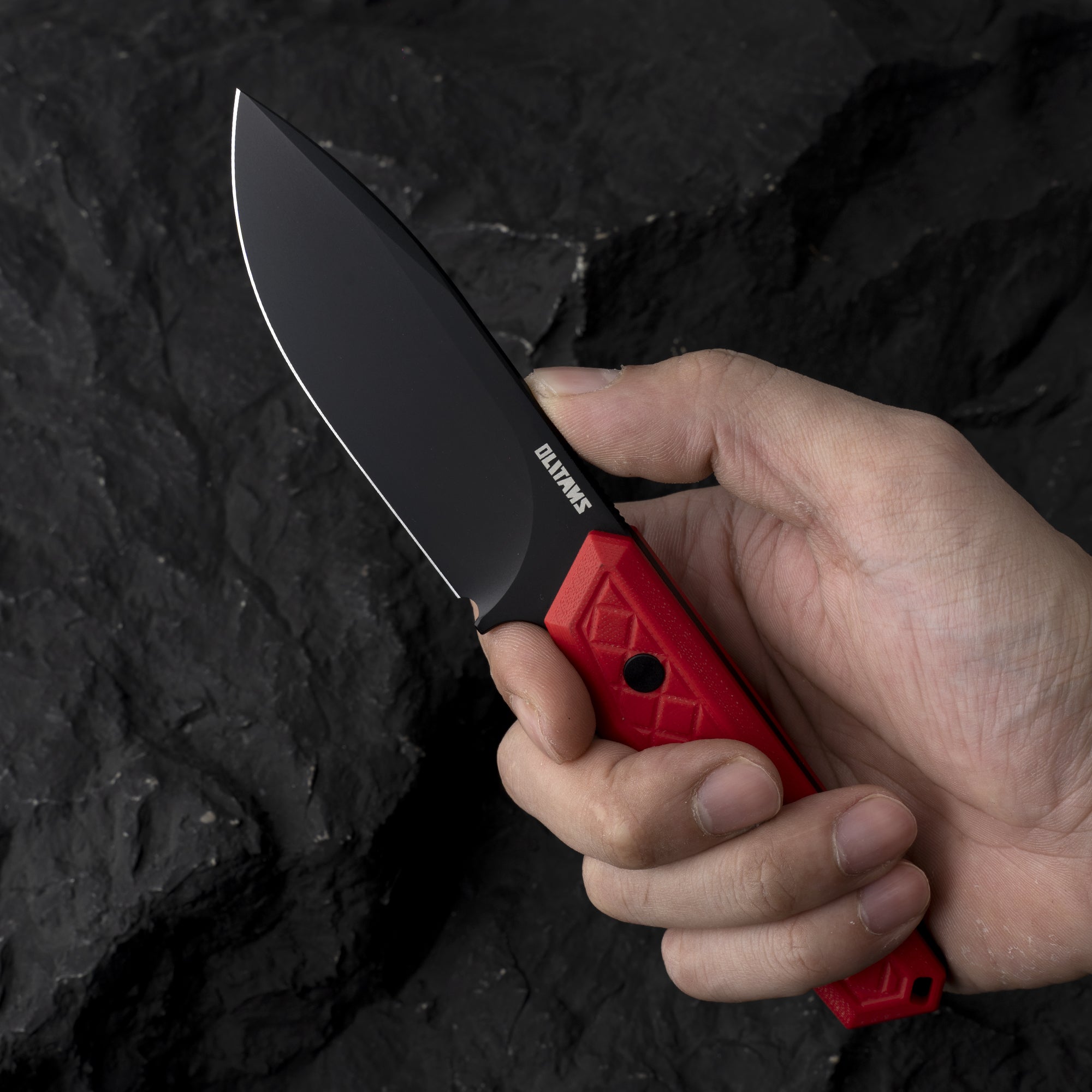 Fixed Blade Knife 3.62'' 9Cr18Mov BLADE+G10/Micarta HANDLE- G043