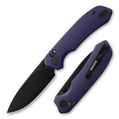 G031 Folding Camping Knife, Crossbar Lock Folding Pocket Knife, 3.3" 14C28N Sandvik Blade for Hiking, EDC 4.5oz