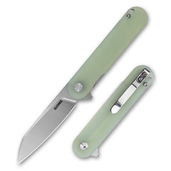 Rocket Wharncliffe Flipper Knife (2.76"-D2 Blade-G10)-G067