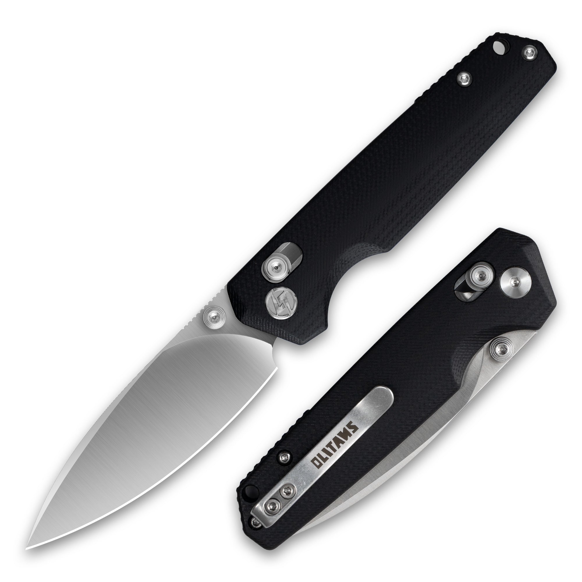 Youth Bird Pocket Knife（3''+14C28N+G10）-Crossbar Lock-Thumb stud-G053