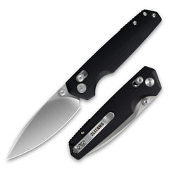 Youth Bird Pocket Knife（3''+14C28N+G10）-Crossbar Lock-Thumb stud-G053