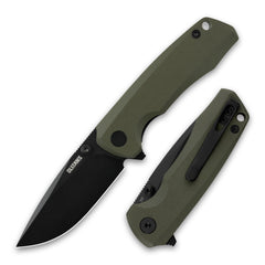 Bomber G061 Folding Knife ( 2.91''+D2+G10 )- Liner LOCK-THUMB STUD-OLITANS