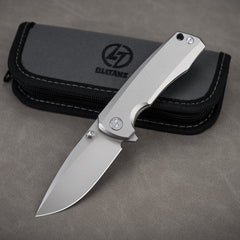Ti Bomber T065 Folding Knife –（2.95"+Bohler M390 +Titanium）-OLITANS