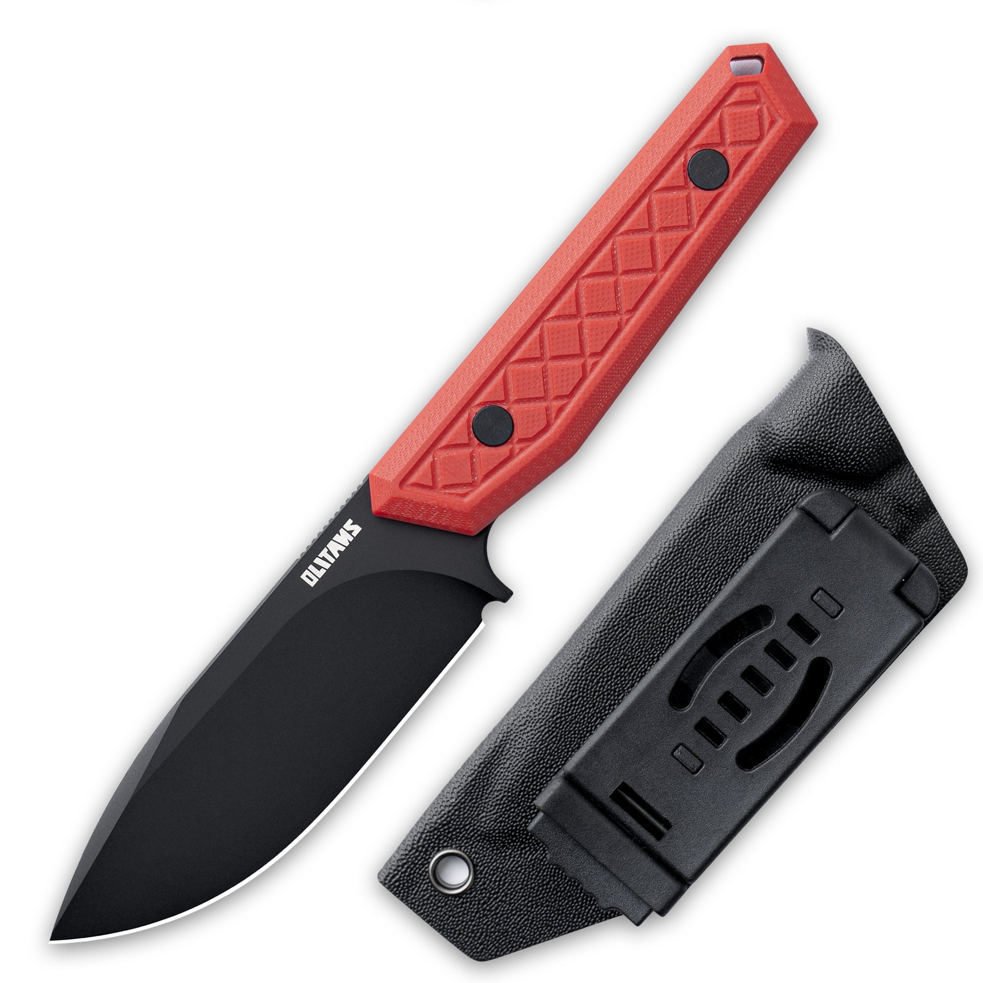 Fixed Blade Knife 3.62'' 9Cr18Mov BLADE+G10/Micarta HANDLE- G043