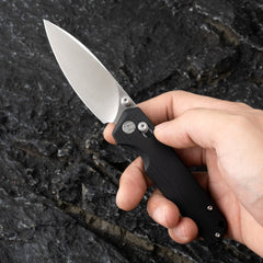 Youth Bird Pocket Knife（3''+14C28N+G10）-Crossbar Lock-Thumb stud-G053