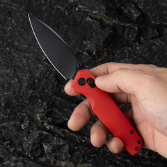 Youth Bird Pocket Knife（3''+14C28N+G10）-Crossbar Lock-Thumb stud-G053