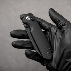 King Penguin Folding Knife （3.35''+14C28N Blade+G10 Handle）-Crossbar Lock-Thumb Stud-G062