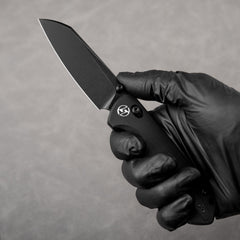 King Penguin Folding Knife （3.35''+14C28N Blade+G10 Handle）-Crossbar Lock-Thumb Stud-G062