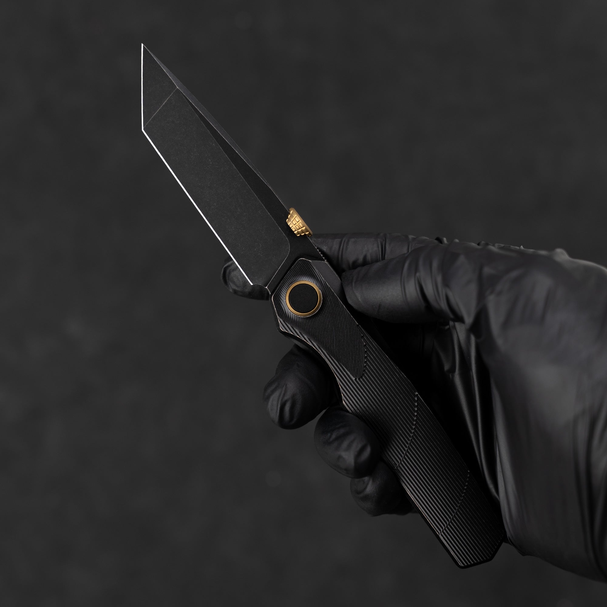 Stealth II T069 Folding Knife – (3.31" Tanto + Böhler M390 + Titanium) – OLITANS