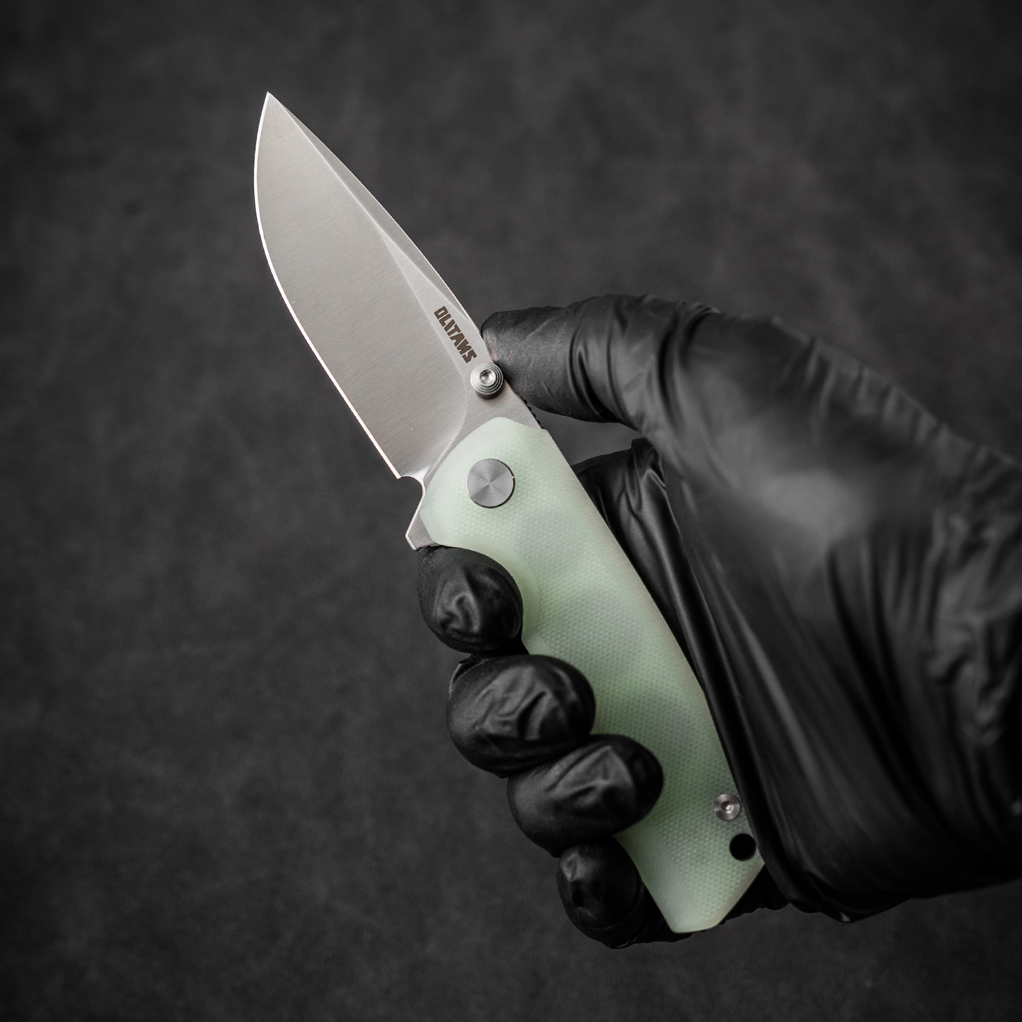 Bomber G061 Folding Knife ( 2.91''+D2+G10 )- Liner LOCK-THUMB STUD-OLITANS