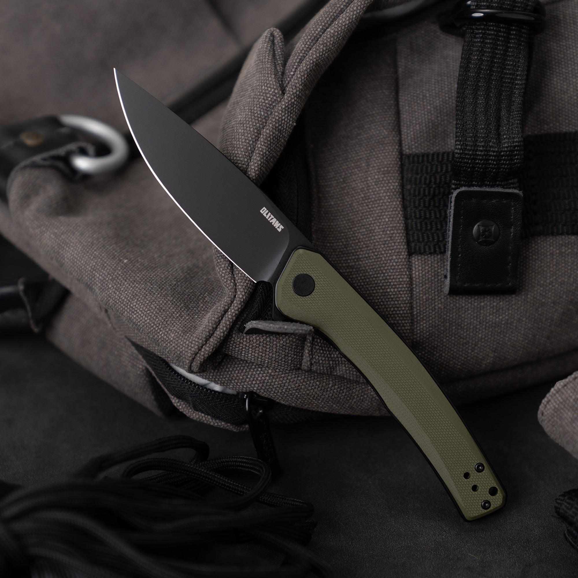 Maximus Pocket Knife Liner Lock(3.5"-D2 Blade-G10 Handle)-G066