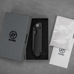 King Penguin Folding Knife （3.35''+14C28N Blade+G10 Handle）-Crossbar Lock-Thumb Stud-G062
