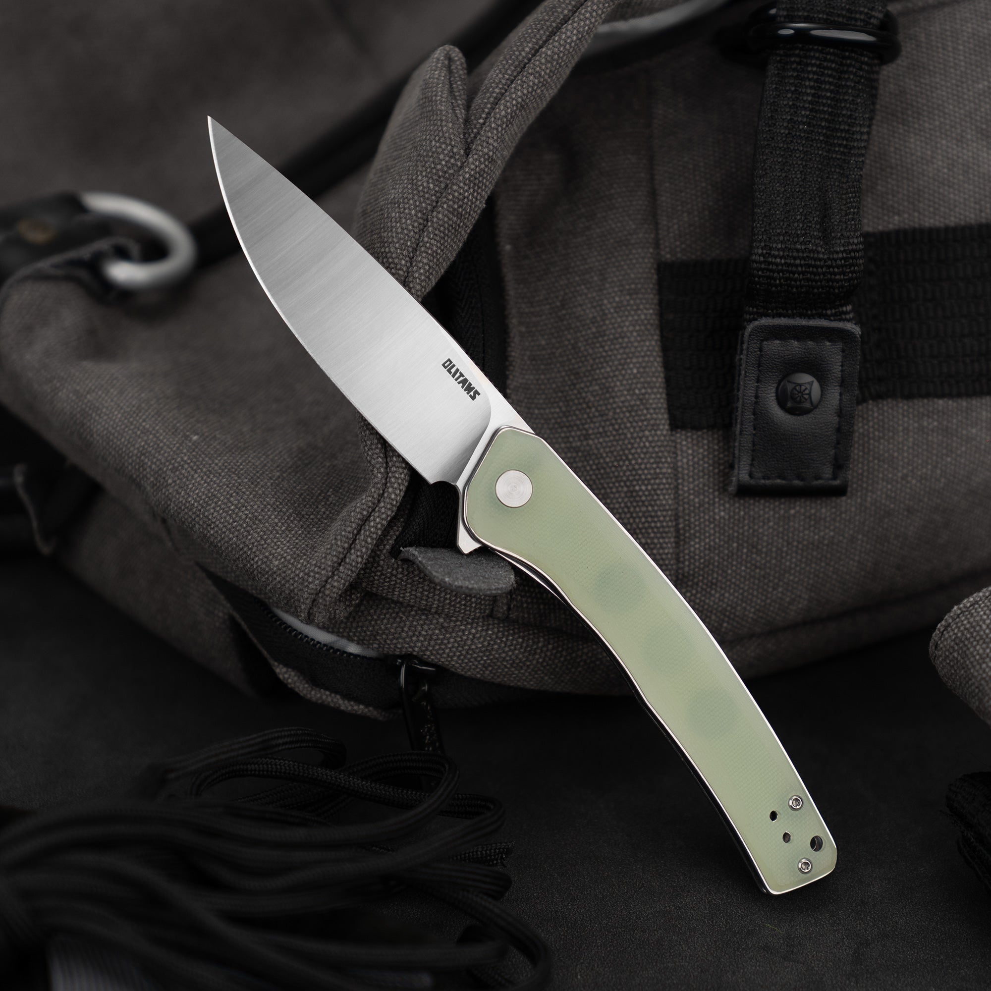 Maximus Pocket Knife Liner Lock(3.5"-D2 Blade-G10 Handle)-G066