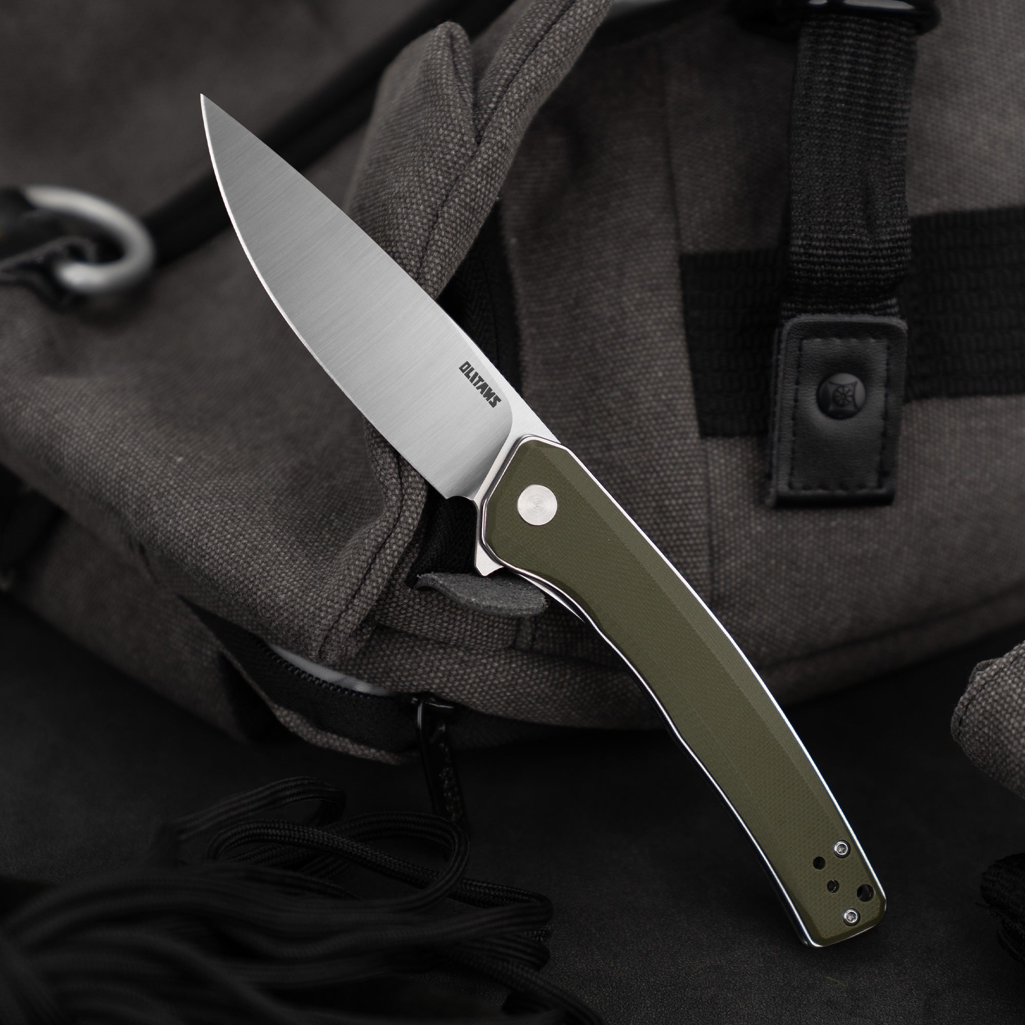 Maximus Pocket Knife Liner Lock(3.5"-D2 Blade-G10 Handle)-G066