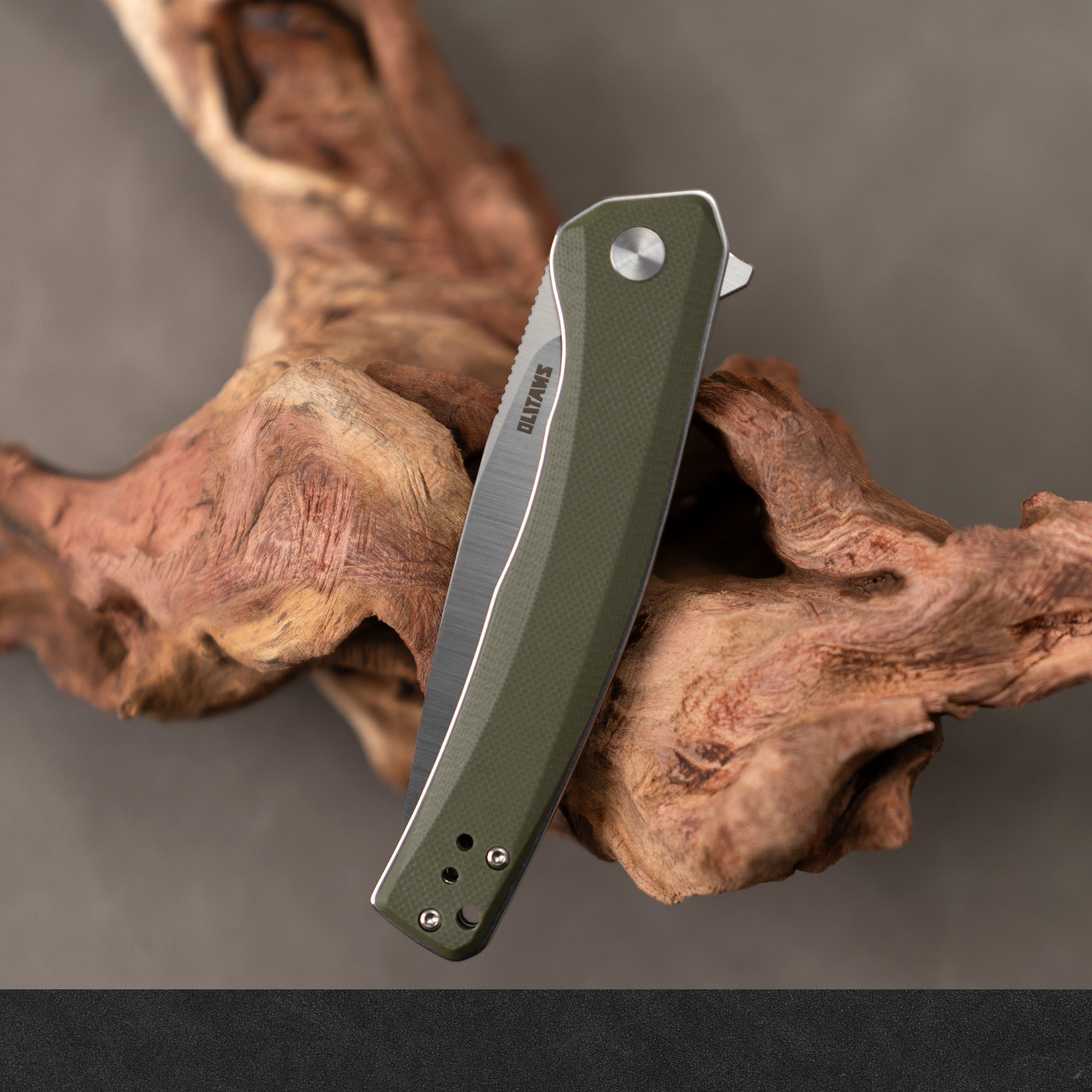 Maximus Pocket Knife Liner Lock(3.5"-D2 Blade-G10 Handle)-G066