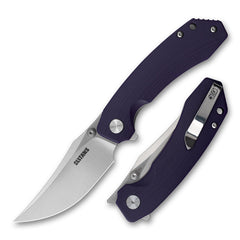 Crescent G059 Folding Knife – 3.38" D2 Blade, G10 Handle, Triple Open | Olitans
