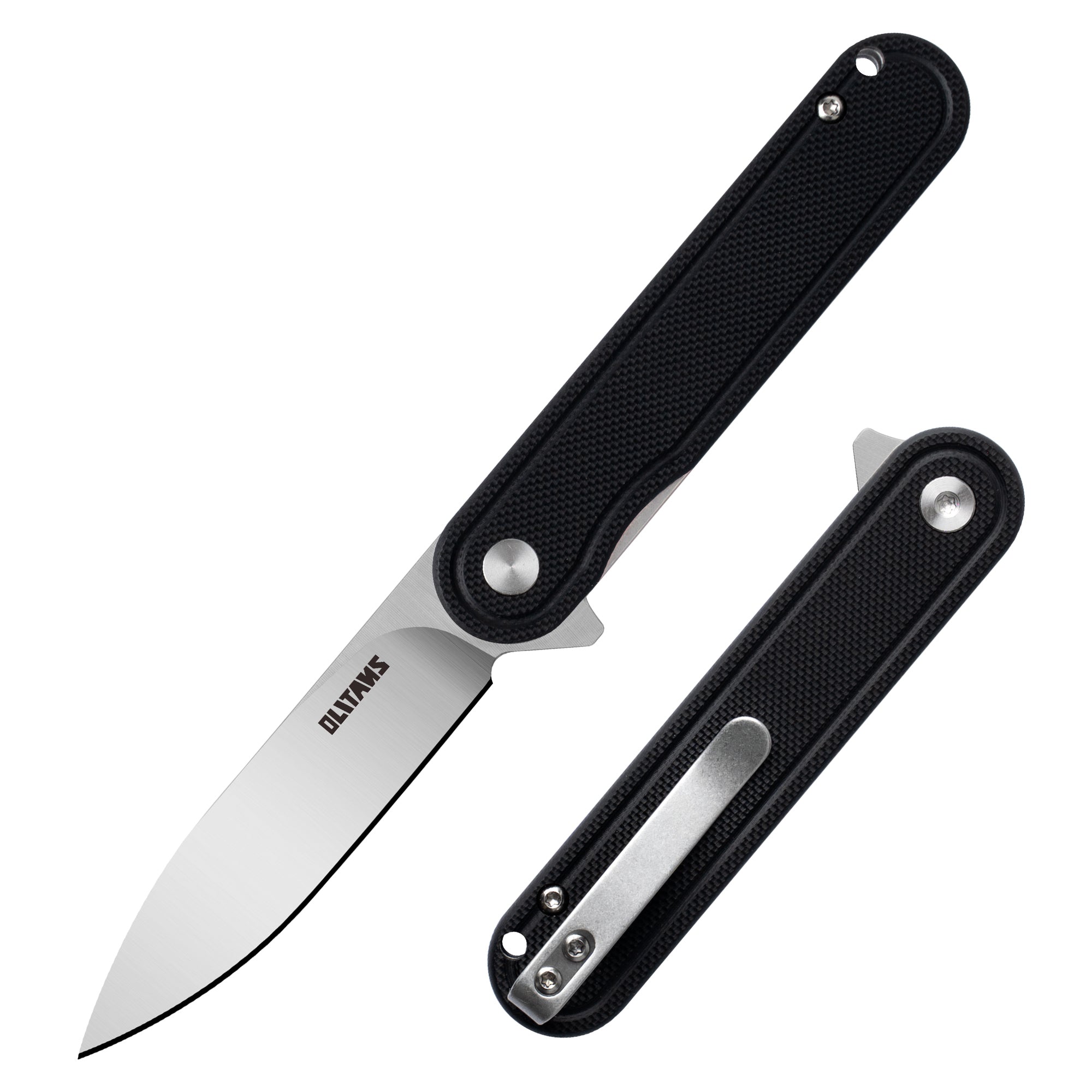 Rocket Pocket Knife (2.75''+D2+G10)-Liner Lock-Flipper-G040