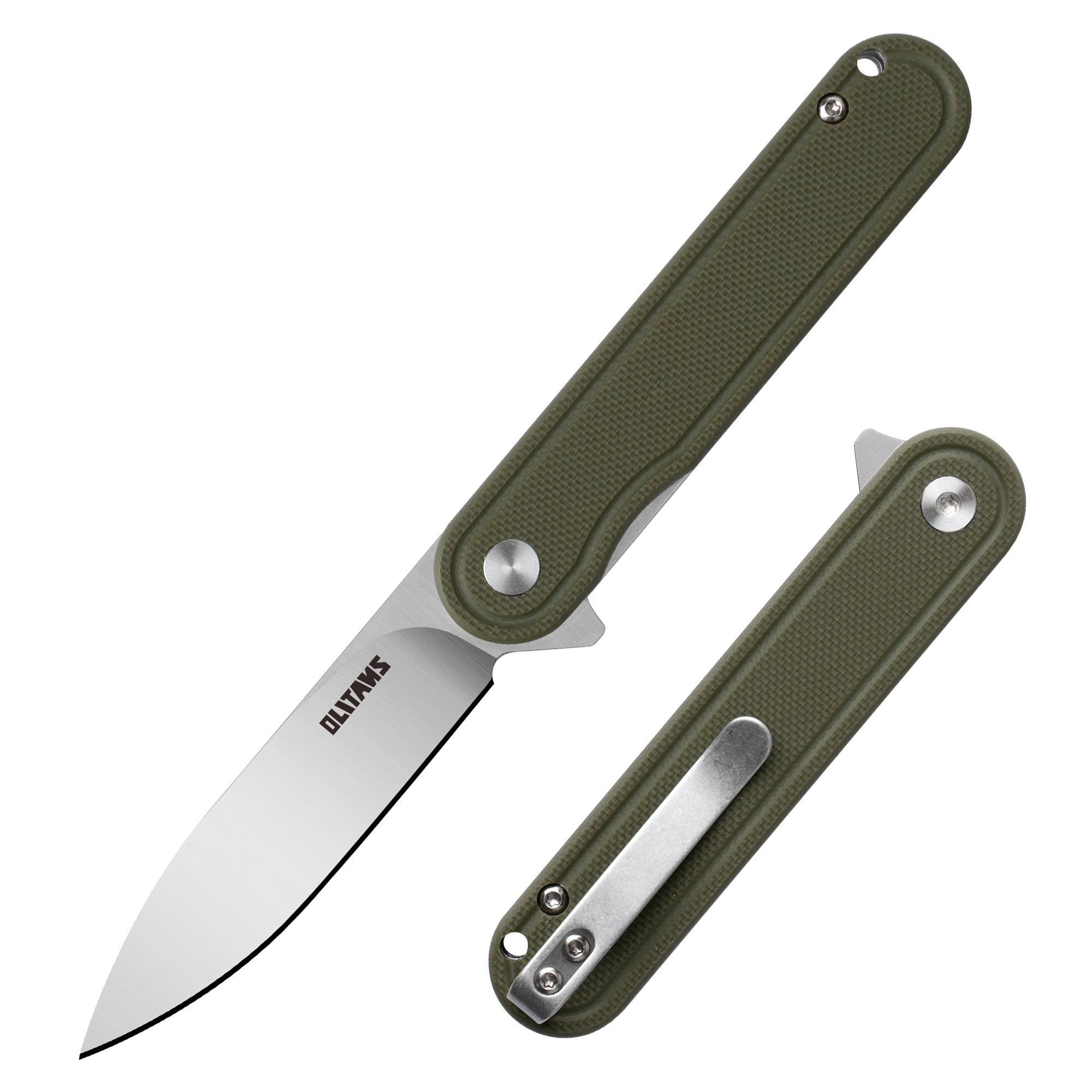 Rocket Pocket Knife (2.75''+D2+G10)-Liner Lock-Flipper-G040