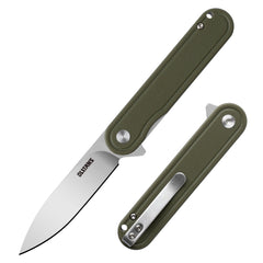 Rocket Pocket Knife (2.75''+D2+G10)-Liner Lock-Flipper-G040