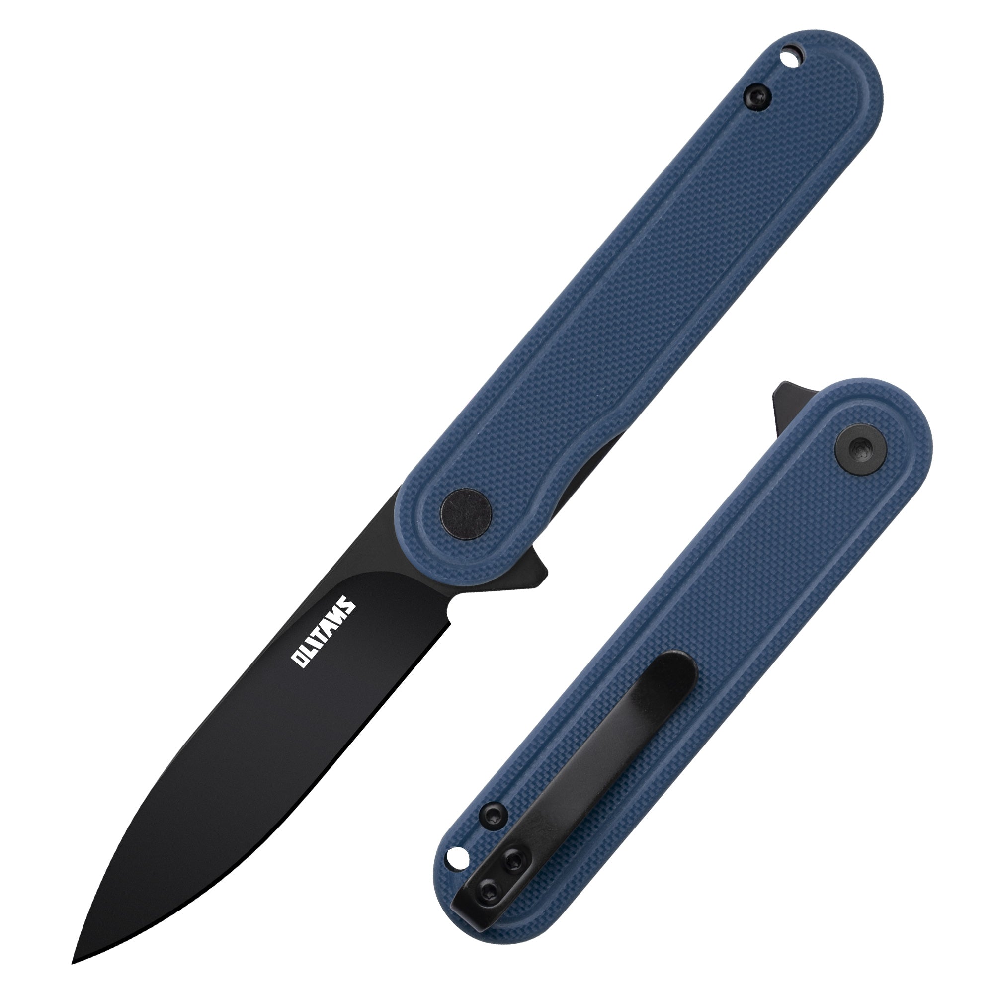 Rocket Pocket Knife (2.75''+D2+G10)-Liner Lock-Flipper-G040