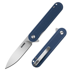 Rocket Pocket Knife (2.75''+D2+G10)-Liner Lock-Flipper-G040