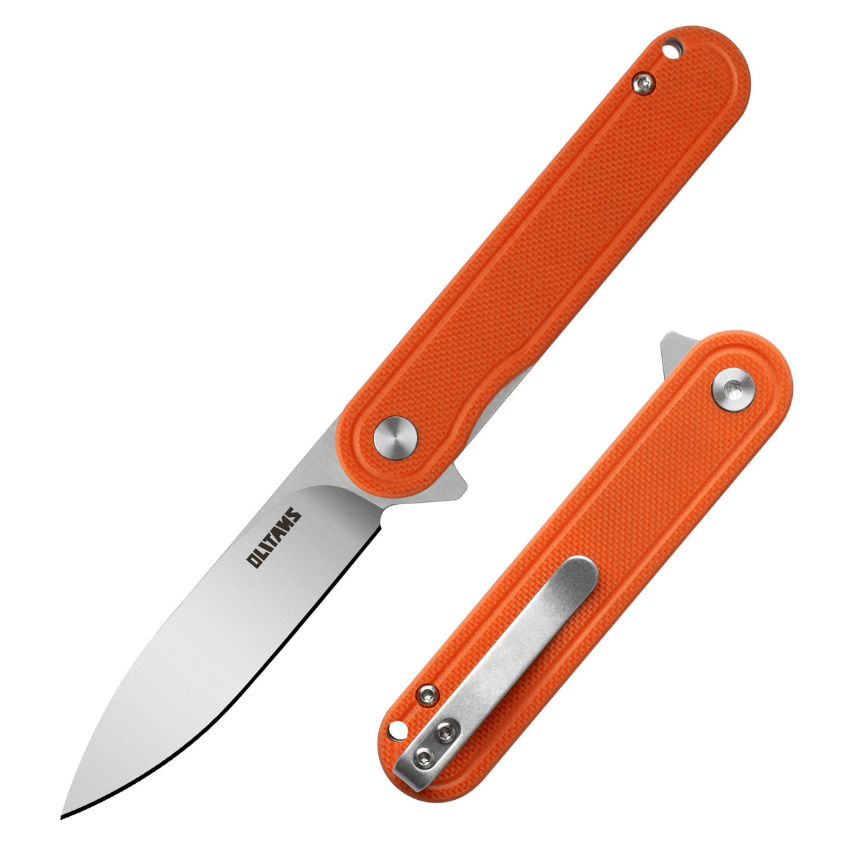 Rocket Pocket Knife (2.75''+D2+G10)-Liner Lock-Flipper-G040