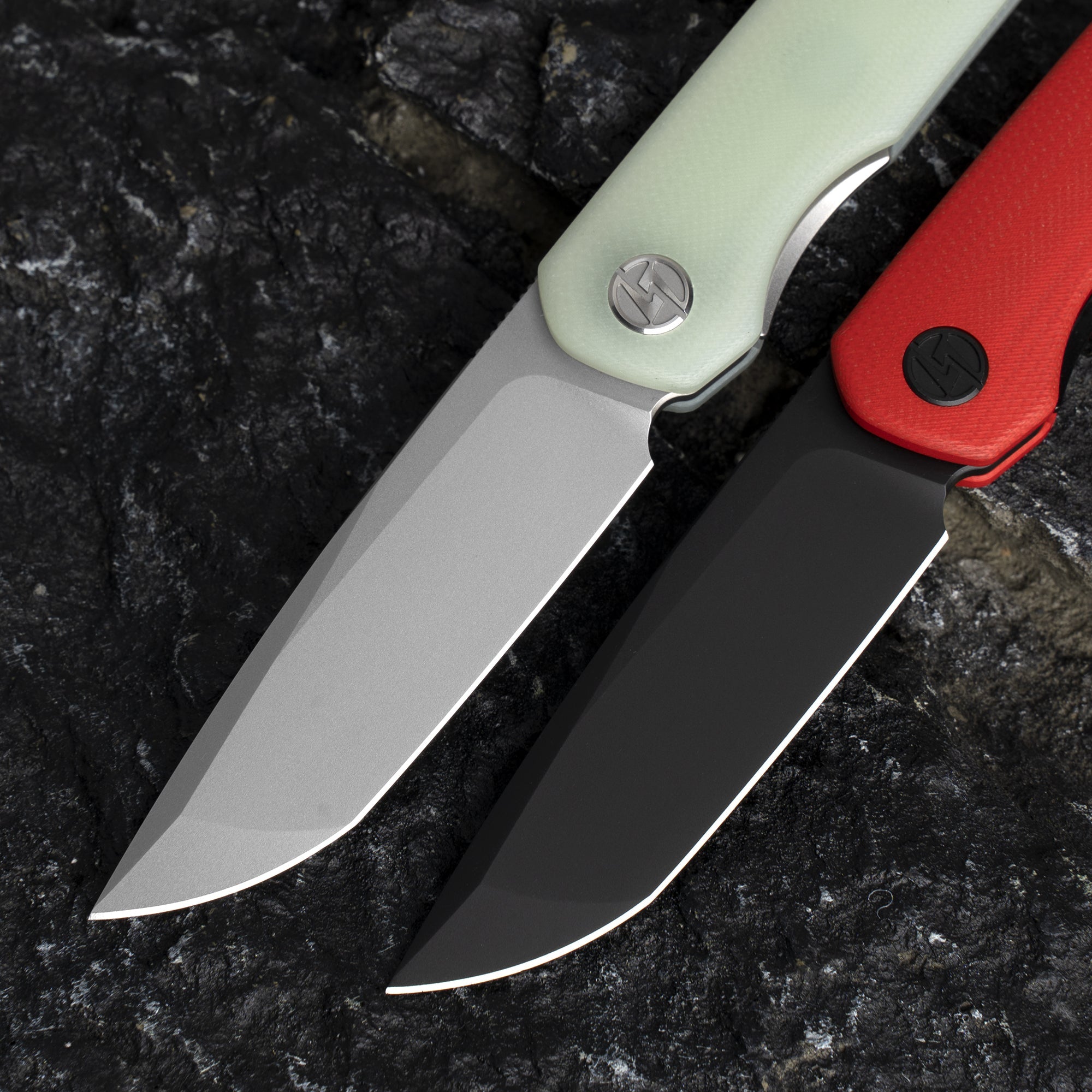 Stealth G047 3'' 14C28N Blade Pocket Knife, G10 Handle, Liner Lock, Front Flipper