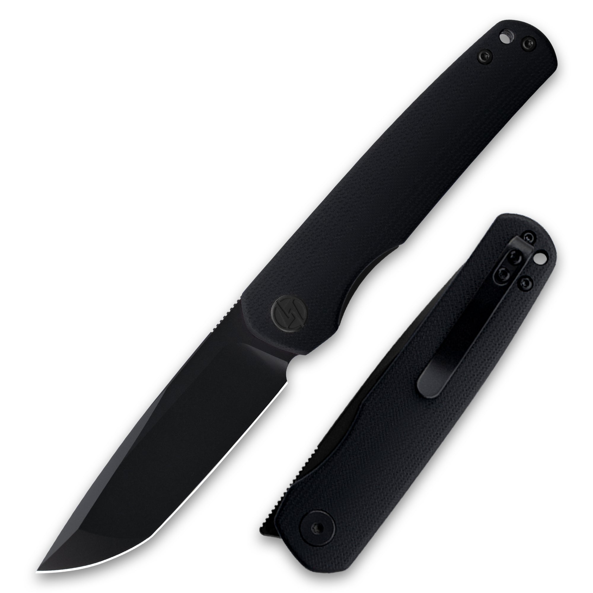 Stealth G047 3'' 14C28N Blade Pocket Knife, G10 Handle, Liner Lock, Front Flipper